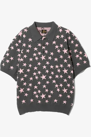 Pins & Needles Polo sweater S/S con stelle