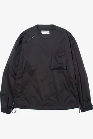 F/CE T-shirt maniche lunghe Pertex tech zip nera