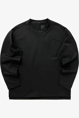 Mizuno T-shirt maniche lunghe nera Heavy Ounce