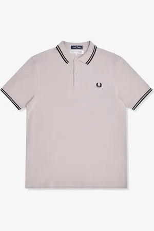 Comme des Garçons Polo grigia CDG x Fred Perry