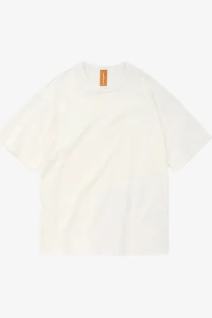 FrizmWORKS T-shirt bianca oversize og double rib