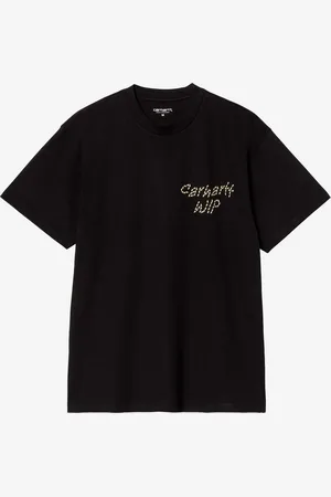 Carhartt T-shirt mock neck nera 