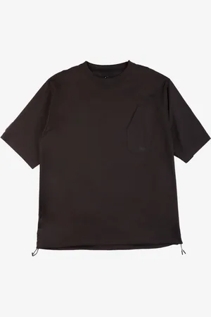 Mizuno T-shirt a trama fitta nera