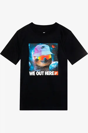 Nike T-shirt nera con grafica 