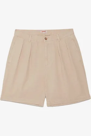 Baracuta Shorts in canvas tinti in capo