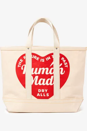 HUMAN MADE Tote bag con cuore e tasca