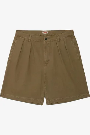 Baracuta Shorts in canvas tinti in capo verdi