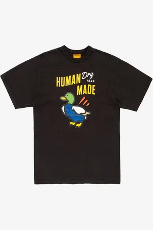 HUMAN MADE T-shirt nera duck graphic