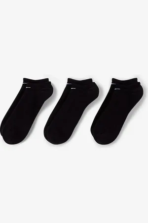 Nike Calzini neri corti (x3)