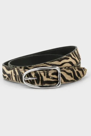Vagabond Everyday Leather Belt - Donna Hair-on-leather