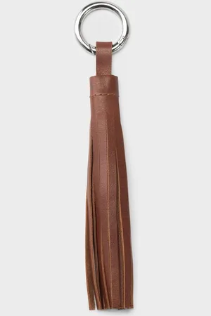 Vagabond Tassel Bag Charm - Pelle
