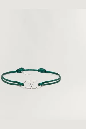 VALENTINO GARAVANI BRACCIALE VLOGO SIGNATURE IN COTONE Uomo UNI