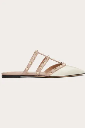 VALENTINO GARAVANI MULE ROCKSTUD IN VERNICE Donna 35.5
