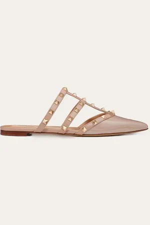 VALENTINO GARAVANI MULE ROCKSTUD IN VERNICE Donna 35.5