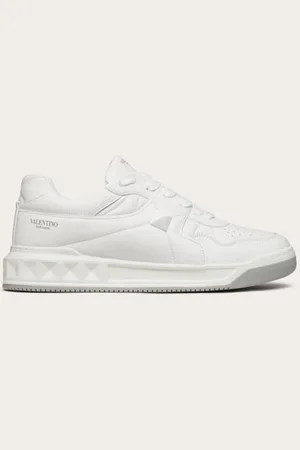 VALENTINO GARAVANI SNEAKER LOW-TOP ONE STUD IN NAPPA Uomo 38
