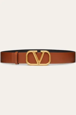 VALENTINO GARAVANI CINTURA VLOGO SIGNATURE IN VITELLO 40MM Uomo 085