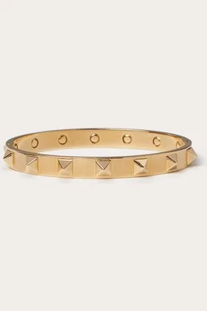 VALENTINO GARAVANI BANGLE ROCKSTUD IN METALLO Donna L