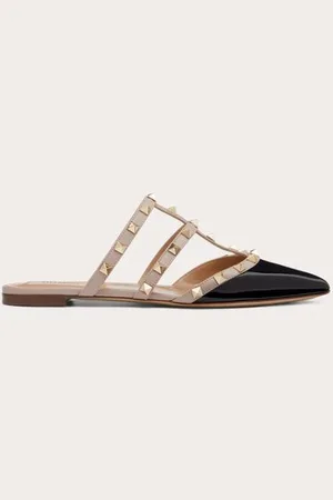 VALENTINO GARAVANI MULE ROCKSTUD IN VERNICE Donna 35.5
