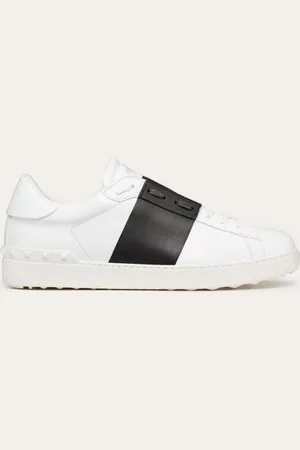 VALENTINO GARAVANI SNEAKER OPEN IN VITELLO Uomo 38