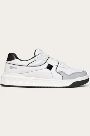 VALENTINO GARAVANI SNEAKER LOW-TOP ONE STUD IN NAPPA Uomo 38