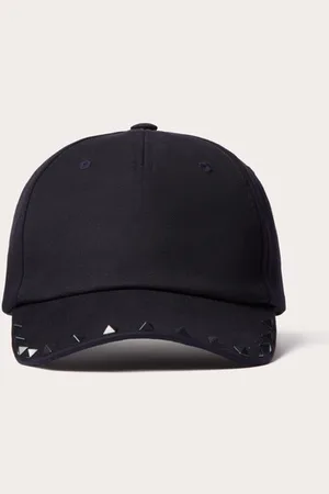 VALENTINO GARAVANI CAPPELLO BASEBALL ROCKSTUD IN COTONE CON APPLICAZIONE STUD Uomo 57