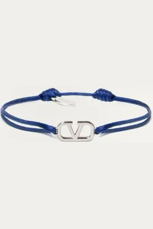 VALENTINO GARAVANI BRACCIALE VLOGO SIGNATURE IN COTONE Uomo UNI