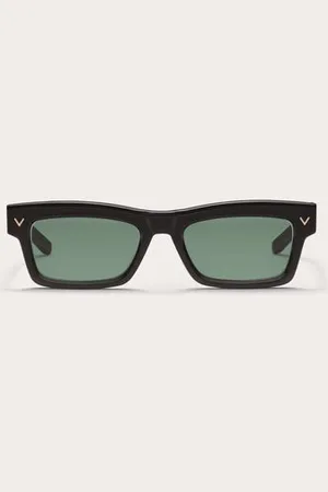 V-SHARP OCCHIALE RETTANGOLARE IN ACETATO unisex 53