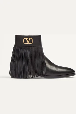 VALENTINO GARAVANI STIVALETTO PAT IN BUFALO Uomo 39