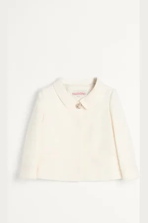 VALENTINO GIACCA IN CREPE COUTURE Donna 36