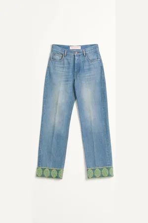 VALENTINO PANTALONI IN CON BORDI IN JACQUARD Donna 24