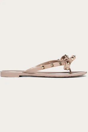 VALENTINO GARAVANI INFRADITO ROCKSTUD IN GOMMA Donna 35