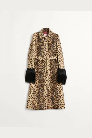 VALENTINO CAPPOTTO IN PANNO STAMPATO GIAGUARO SPOTS Donna 36