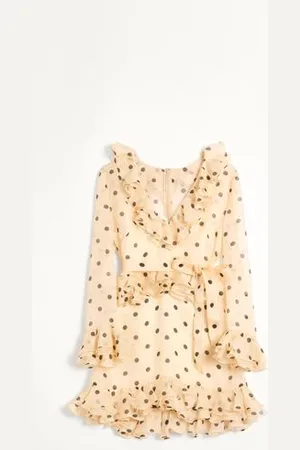 VALENTINO ABITO CORTO IN ORGANZA STAMPA POIS SPOTS Donna 38