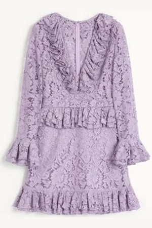 VALENTINO ABITO CORTO IN HEAVY LACE Donna 36