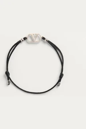 VALENTINO GARAVANI BRACCIALE VLOGO SIGNATURE IN COTONE Uomo UNI