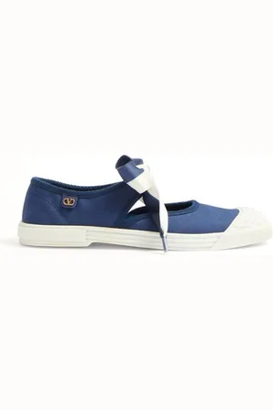 VALENTINO GARAVANI SNEAKER BALLERINA BAY BY BAY IN CANVAS Donna 35.5