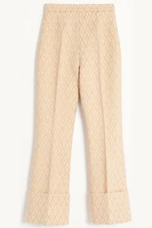 VALENTINO PANTALONI IN LUREX JACQUARD TOUTE LA V Donna 36
