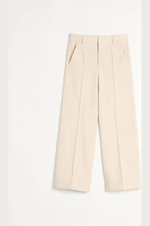 VALENTINO PANTALONE IN GABARDINA DI LANA CON RISVOLTO Uomo 44