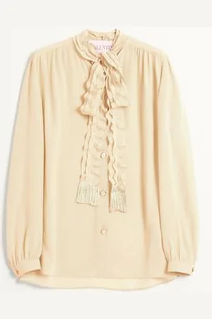 VALENTINO CAMICIA IN CREPE DE CHINE Donna 36