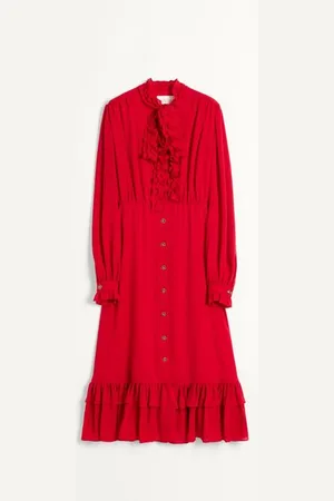 VALENTINO ABITO MIDI IN GEORGETTE Donna 36