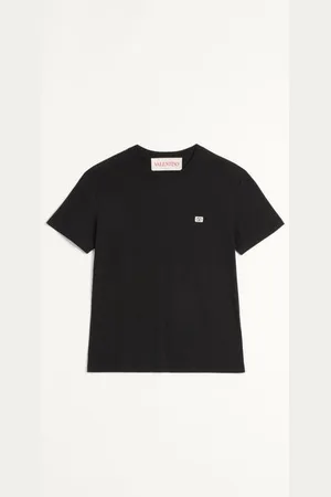 VALENTINO T-SHIRT IN COTONE CON PATCH VLOGO Uomo 3XL