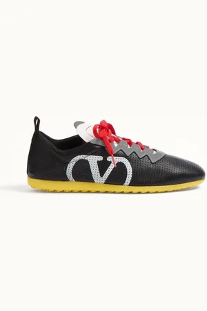 VALENTINO GARAVANI SNEAKER CHROMATHON IN NAPPA TRAFORATA Uomo 39