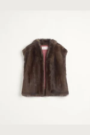 VALENTINO GILET IN SHEARLING Donna 36
