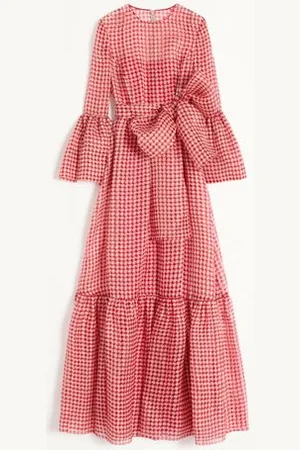 VALENTINO ABITO DA SERA IN ORGANZA VICHY OPTICOOL Donna 36