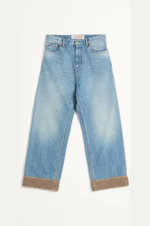 VALENTINO PANTALONE IN CON FONDO IN JACQUARD Uomo 29