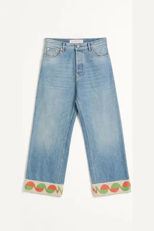 VALENTINO PANTALONE IN CON FONDO IN JACQUARD Uomo 30