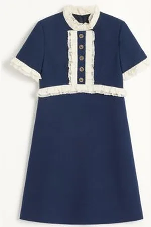 VALENTINO ABITO CORTO IN CREPE COUTURE Donna 36