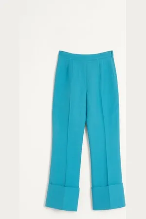VALENTINO PANTALONI IN CREPE COUTURE Donna 38