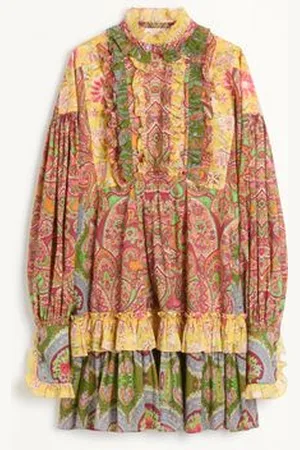 VALENTINO ABITO CORTO IN MUSSOLA CACHEMIRE VOYAGE IMAGINAIRE Donna 36
