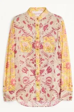 VALENTINO CAMICIA IN MUSSOLA PAISLEY SPECULARE VOYAGE IMAGINAIRE Donna 36